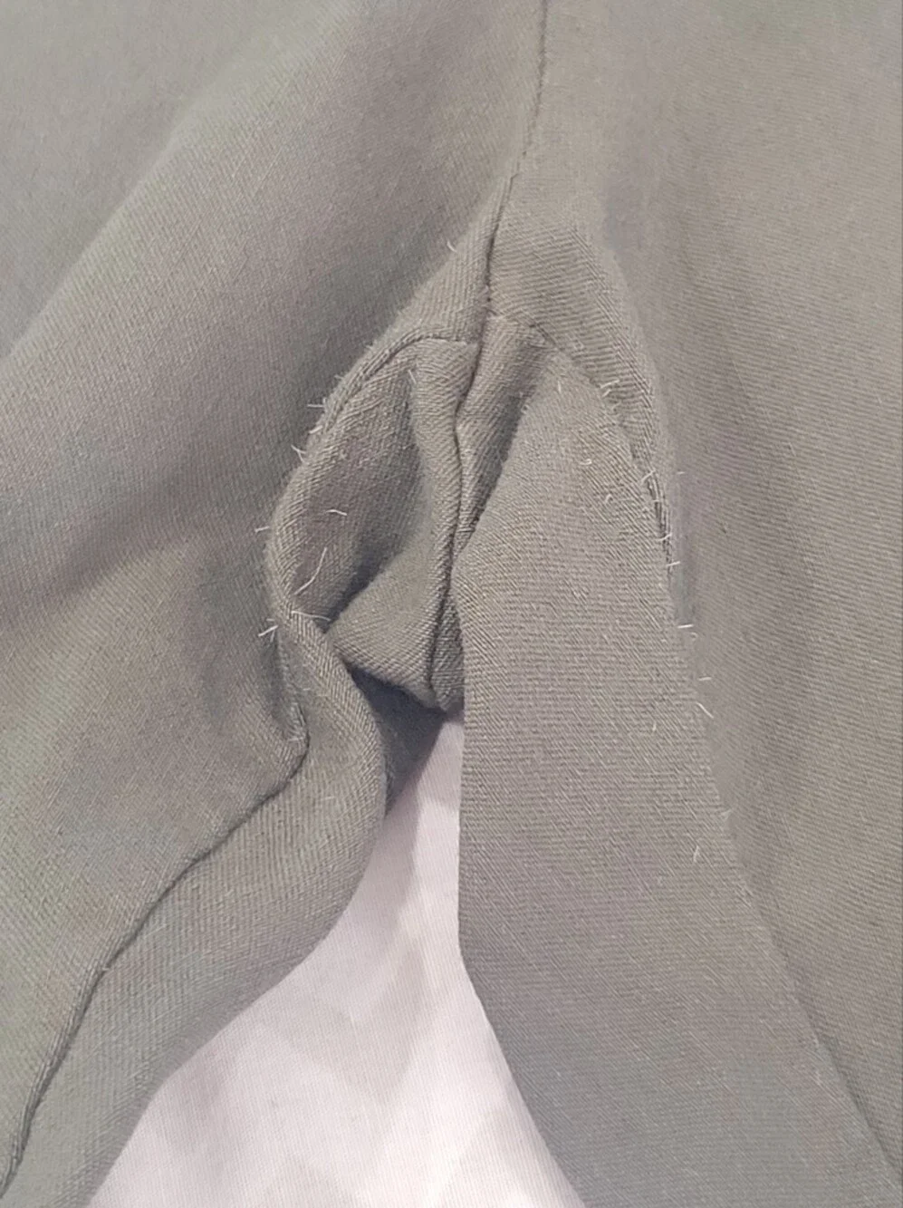 Michael Kors Olive Green Stretchy Material Trousers - Picture 4 of 7